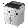 Grill lawowy – gazowy – 14 kW – z rusztem o regulowanym nachyleniu – z podstawą z 2 drzwiami – seria MARIO