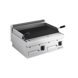 Gazowy grill lawowy - 14kW - 800mm - Nastawny - 700mm głębokości - Regulowana wysokość rusztu - 2 strefy grzewcze