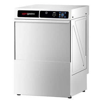 Zmywarka do szkła - cyfrowa - 3,30 kW - z detergentem, nabłyszczaczem & pompą spustową - Prime Gastro