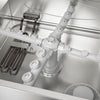 Compact Glasswasher - Touchscreen - 3.3kW - with Drain Pump, Detergent & Rinse Aid Pumps