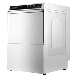 Zmywarko-wyparzarka podblatowa do naczyń - Panel dotykowy - 3,6kW - kosz 500x500mm - z dozownikami detergentu i nabłyszczacza oraz pompą spustową