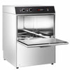 Dwuściankowa Podblatowa Zmywarka do szkła - Elektromechaniczne - kosz 350x350mm - 2,77kW - z dozownikiem nabłyszczacza