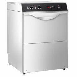 Dwuścienna mini zmywarka do szkła - manualna - 2,77 kW - z pompą nabłyszczacza