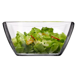 (4 szt.) Miska bufetowa prostokątna - Tokio - eckig - 251x500x244mm - Szkło