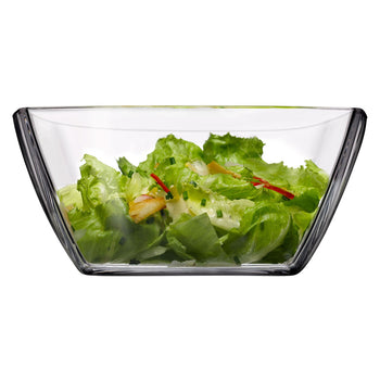 (4 szt.) Miska bufetowa prostokątna - Tokio - eckig - 251x500x244mm - Szkło