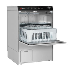 Glasswasher - Manual - 5kW - with Drain Pump, Detergent & Rinse Aid Pumps