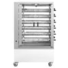 Grill do kurczaków – gazowy – na maks. 36 kurczaków – 32 kW – z 6 rożnami