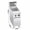 Gazowa Makaroniarka - 40L - 12kW - ze spustem wody