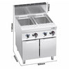 Makaroniarka – gazowa – 80 L – 24 kW – seria LORENZO
