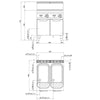 Makaroniarka – gazowa – 80 L – 24 kW – seria LORENZO