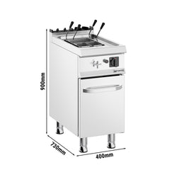 Gas Nudelkocher - 18 Liter - 10,5 kW - inkl. Unterbau mit 1 Tür