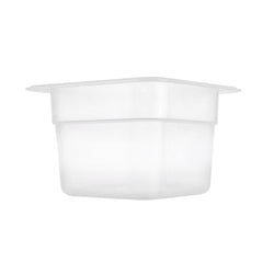 Polypropylene container GN 1/6 - milk - depth 65mm