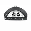 Piec do pizzy – gazowy – 4x 30 cm – do 400 °C – manualny – antracytowy, zdjęcie 3 z 7