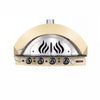 Piec do pizzy – gazowy – 4x 30 cm – do 400 °C – manualny – żółty kremowy, zdjęcie 3 z 7