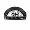Piec do pizzy – gazowy – 4x 30 cm – do 400 °C – manualny – czarny, image 3 of 7