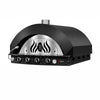 Piec do pizzy – gazowy – 4x 30 cm – do 400 °C – manualny – czarny, image 4 of 7