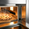 Gas Deck Pizza Oven - Twin Deck - Refractory Stone Deck - 4+4 x Ø 30cm (12") - 230V Single Phase - Touchscreen Controls - up to 450°C - incl. Base frame