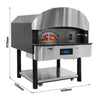 Gas Deck Pizza Oven - Single Deck - Stone Deck - 6x Ø 30 cm (12") Pizzas - 230V - Touchscreen Controls - up to 400°C - Rotating Deck - Wood Aroma Chamber