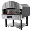 Gas Deck Pizza Oven - Single Deck - Stone Deck - 6x Ø 30 cm (12") Pizzas - 230V - Touchscreen Controls - up to 400°C - Rotating Deck - Wood Aroma Chamber