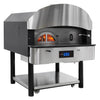 Gas Deck Pizza Oven - Single Deck - Stone Deck - 6x Ø 30 cm (12") Pizzas - 230V - Touchscreen Controls - up to 400°C - Rotating Deck - Wood Aroma Chamber