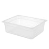 (12 pcs) Polypropylene Container - GN 1/2 - Translucent - 11.7 L - Height: 200 mm