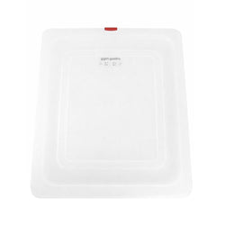 (6 szt.) Pokrywa GN 1/2 - z polipropylenu - 325x265mm - Wysokość:16mm - mleczna