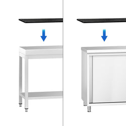 Granitarbeitsplatte - 1200x600mm - Star Galaxy