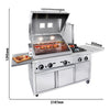 Stacja do grillowania – gazowa – 22,5 kW – do gazu propanowego i ziemnego