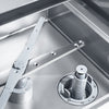 Zmywarka podblatowa do naczyń - Sterowanie elektromechaniczne - 4,9kW - kosz 500x500mm - z dozownikami detergentu i nabłyszczacza oraz pompą spustową