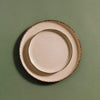 Zestaw naczyń stołowych ANTIGO – porcelana – 24-częściowy – kremowy