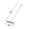 Skrobak do grillów lawowych i wodnych serii GLB, GLGB i GWGB - 500x130x36mm - 1.5kg