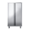 Szafa na naczynia PREMIUM – 1000 x 700 mm – wysokość: 1800 mm – z 2 drzwiami skrzydłowymi
