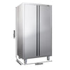 Szafa na naczynia PREMIUM – 1000 x 700 mm – wysokość: 1800 mm – z 2 drzwiami skrzydłowymi