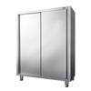 Szafa na naczynia GASTRONOMICZNA PREMIUM - 1600x700mm - 2-drzwiowa - drzwi przesuwne - Wysokość:1800mm