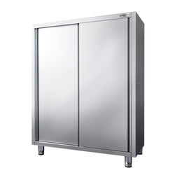 Szafa na naczynia GASTRONOMICZNA PREMIUM - 1600x700mm - 2-drzwiowa - drzwi przesuwne - Wysokość:1800mm
