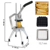 Manual Potato Chipper & Veg Cutter - Slice Thickness: 12.7mm - Stainless Steel