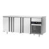 PREMIUM freezing table - 1870x700 mm - with 3 doors