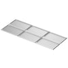 (6 sztuk) Taca ze stali nierdzewnej GN 1/1 – 10 mm