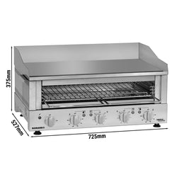 ROBAND | Grill i Salamander PREMIUM – płyta 700 mm – 5,9 kW