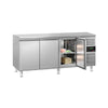ECO freezing table - 1800x700 mm - with 3 doors