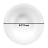 (2 szt.) SELTMANN WEIDEN | Talerz gourmet – Ø 270 mm – biały