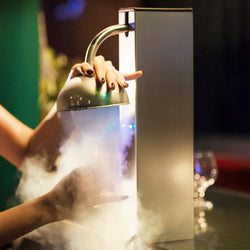 Urządzenie do zamrażania szkła z oświetleniem LED