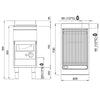 Grill wodny – gazowy – 9 kW