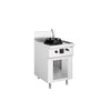 Kuchenka Wok gazowa - 15kW - 1 palnik - z 1 kranem wodnym