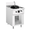 Kuchenka Wok gazowa - 15kW - 1 palnik - z 1 kranem wodnym