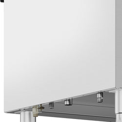 Gas Wok - Herd Insel - 90 kW - 6 Brenner - inkl. 4 Wasserhähnen