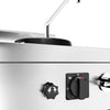 Kuchenka do woka – gazowa – 30 kW – z 2 palnikami – z 1 kranem