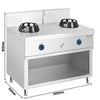 Kuchenka do woka – gazowa – 28 kW – z 2 palnikami – z 1 kranem
