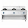 Kuchenka do woka – gazowa – 42 kW – z 3 palnikami – z 1 kranem, zdjęcie 3 z 8