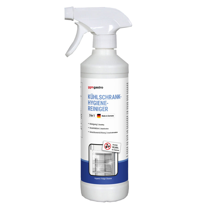 Środek czyszczący do lodówek - 500ml - Gotowy do użycia, dezynfekujący, usuwa 99,9% bakterii - spray
